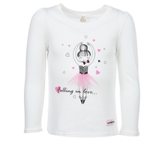 Футболка с длинным рукавом Lucky Child Бежевый р.98