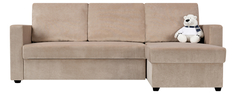 Диван тканевый угловой Турин Dana бежевый (Вельвет) Home Me