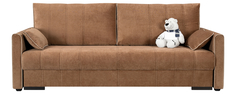 Диван тканевый прямой Римини Dana коричневый (Вельвет) Home Me
