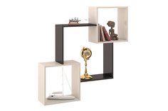 Полка настенная Hoff Тип Венге цаво/Дуб молочный