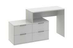 Туалетный столик Hoff 75х150х40 см, белый