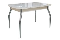 Кухонный стол Hoff 75х110х68 см, серебристый
