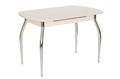 Кухонный стол Hoff 70х110х75 см, серебристый