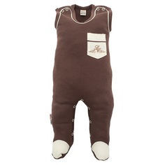 Полукомбинезон Lucky Child Коричневый р.68