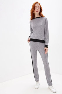 Брюки женские Fashion.Love.Story. 19PF943GRMBC серые 44 RU