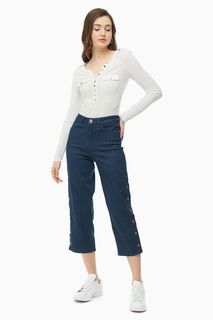 Капри женские Trussardi Jeans 56J00122-1T003701-A-001.U265 синие 24 IT