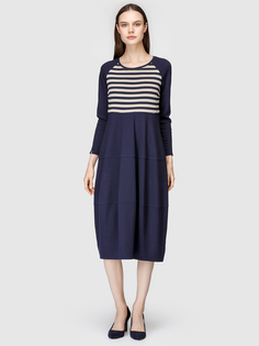 Платье женское Helmidge 7927 синее 20 UK