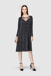 Платье женское Helmidge 7782 черное 10 UK