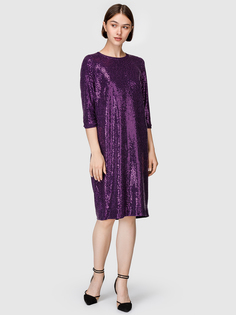 Платье женское Helmidge 7776 фиолетовое 16 UK