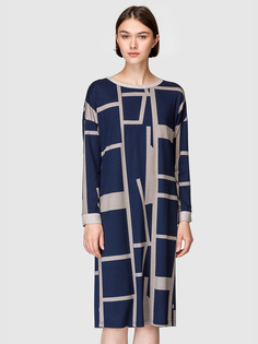 Платье женское Helmidge 7921 синее 20 UK