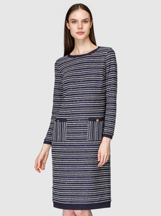 Платье женское Helmidge 8005 синее 14 UK