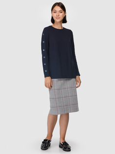 Блуза женская Helmidge 7817 синяя 26 UK