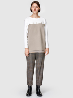 Блузка женская Helmidge 7589 бежевая 22 UK