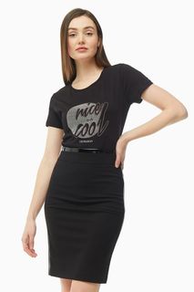 Футболка женская Trussardi Jeans 56T00229-1T003613.K299 черная S