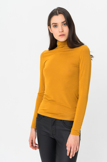 Водолазка женская ICHI 20110320 желтая XL