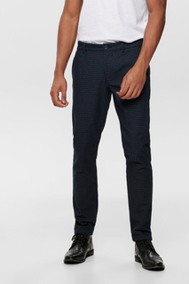 Брюки мужские ONLY & SONS 22014763 синие 32/32