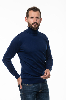 Водолазка мужская Westrenger WTROLU-18-53 синяя XXL