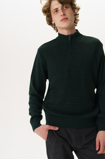 Джемпер мужской Westrenger WTROLM-18-27 зеленый XL