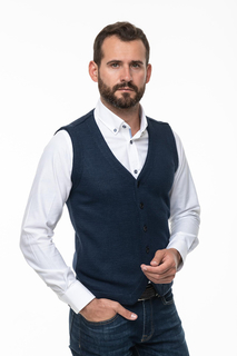 Жилет мужской Westrenger WTRJ-18-30 синий XL