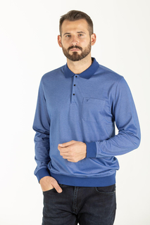 Поло мужское Westrenger WTRPL-18-12 синее L