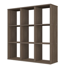 Стеллаж Polini Home Smart Кубический 9 секций, трюфель