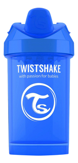 Поильник Twistshake Crawler Cup 300 мл (с 8 мес) синий