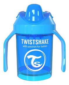 Поильник Twistshake Mini Cup 230 мл (с 4 мес) синий