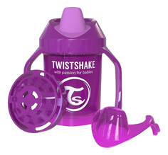 Поильник Twistshake Mini Cup 230 мл (с 4 мес) фиолетовый