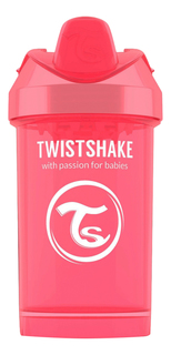 Поильник Twistshake Crawler Cup 300 мл (с 8 мес) персиковый