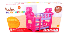Двухъярусная кроватка для кукол Baby Play House Shantou Gepai B1655625