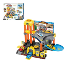 Игровой набор Парковка с 2 машинками Shantou Gepai 1703I103