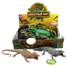 Ящерица Shantou Gepai резиновая в ассортименте