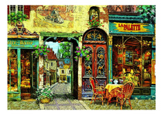 Пазл Educa Ла Палет и Нотр-Дам Виктор Швайко 1000 деталей