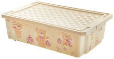 Детский ящик Little Angel для хранения игрушек X-BO Bears 30 л