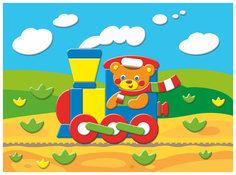 Поделка Дрофа-Медиа Мягкая картинка Путешествие на поезде