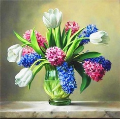 Поделка Color Kit Набор для вышивания бисером Весенний букет 628