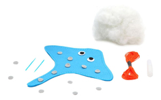 Набор для творчества Bondibon мк игрушка из фетра. скат