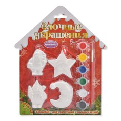 Набор для творчества BONDIBON. "Ёлочные украшения" 4 фигурки