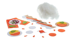 Набор для творчества Bondibon мк шьем сладости из фетра. пирожное апельсин