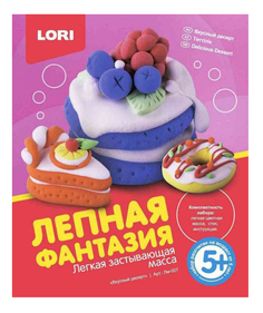 Набор для лепки из пластилина LORI Вкусный десерт