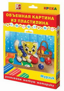 Набор для лепки из пластилина ЛУЧ Мурзик