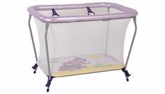 Манеж Polini kids Basic Элли, сиреневый