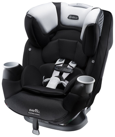 Автокресло Evenflo Platinum Series SafeMax группа 0/1, Черный-Белый