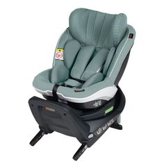 Автокресло BeSafe iZi Twist i-Size Sea Green Melange группа 0/1, до 18 кг