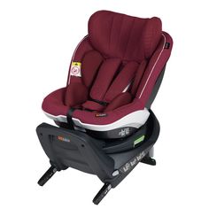 Автокресло BeSafe iZi Twist i-Size Burgundy Melage группа 0/1, до 18 кг