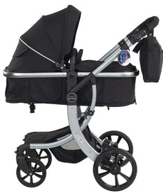 Коляска трансформер Aimile Silver, ТM Farfello, черный, FTS-10