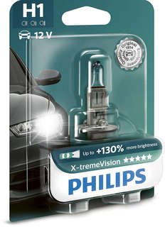 A/Лампа Philips H1 X-Tremevision Philips арт. 12258xv b1