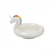 Миска сервировочная керамическая floatie unicorn, Doiy