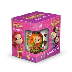 Кружка ND Play Сказочный Патруль, Аленка, в подарочной упаковке, 250 мл, стекло