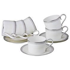 Чайный сервиз Lefard Грэй на 6 персон